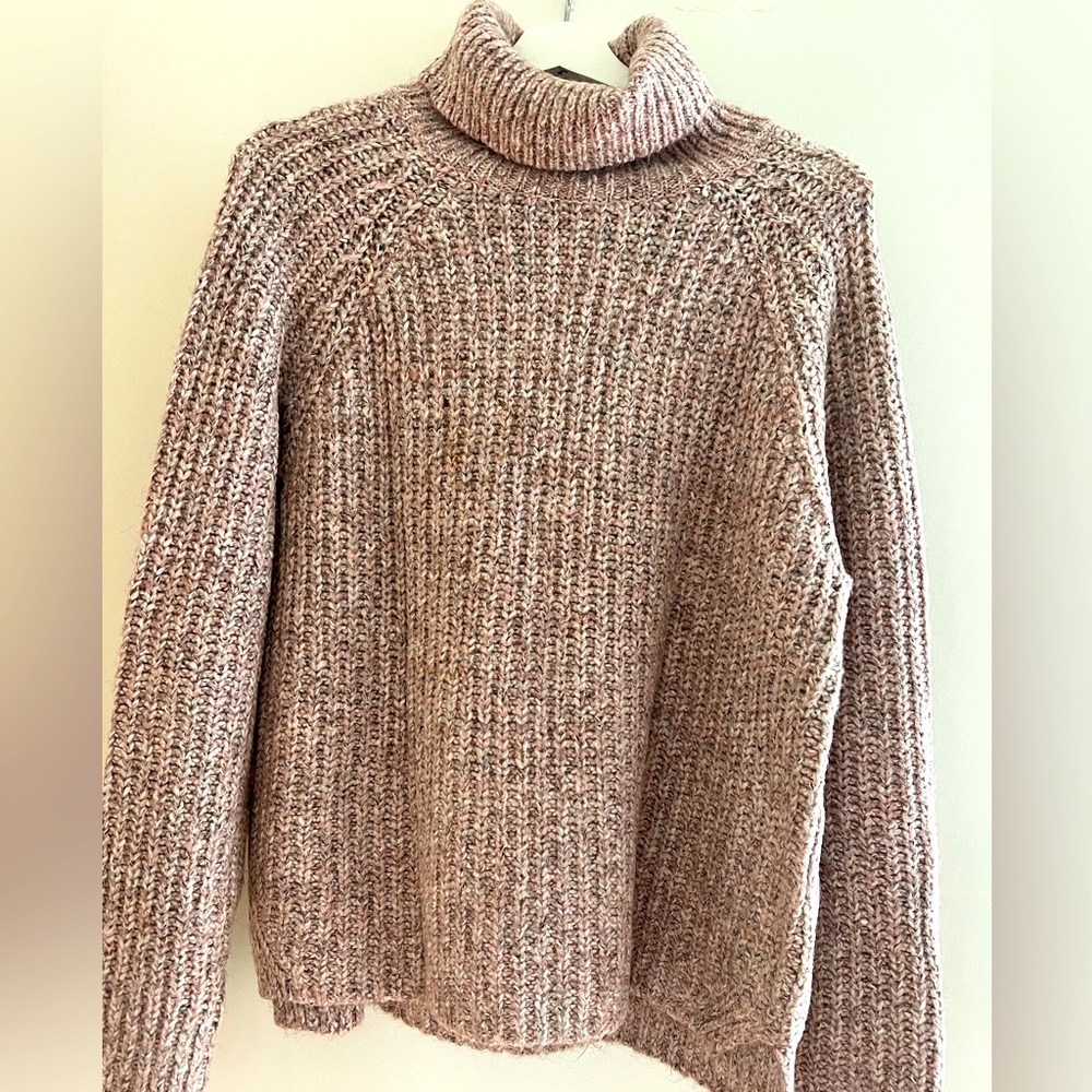 Abercrombie & Fitch Women Pink Turtleneck Sweater - Blush